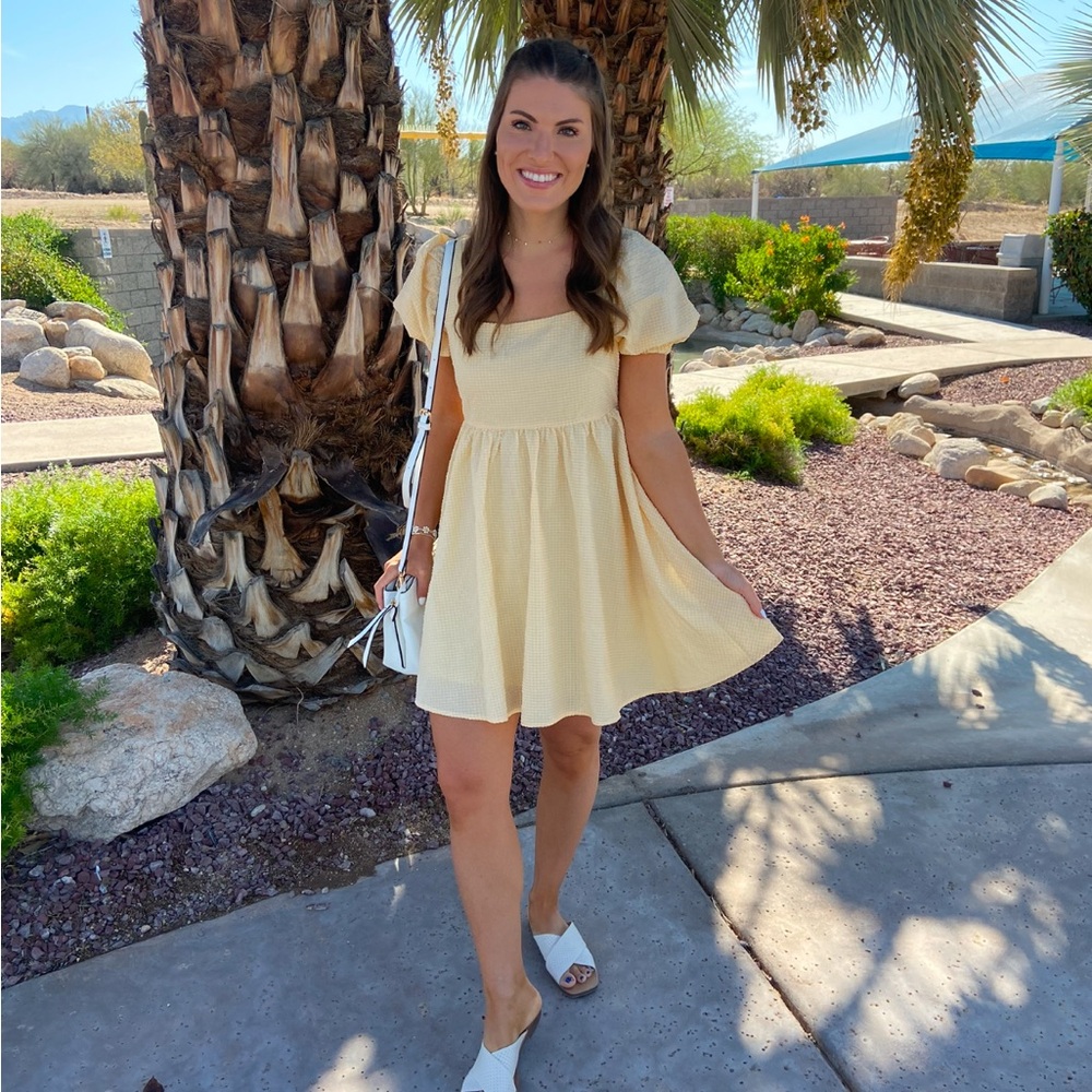 Red Dress Boutique Yellow Babydoll Dress